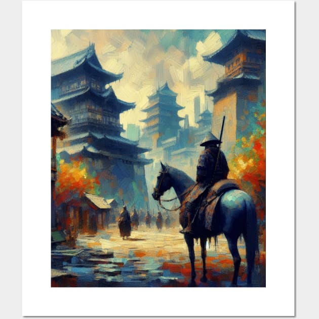 Impressionism - Horsemen Wall Art by AnimeVision